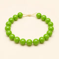 Collar de Bolas 20mm verde