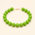 Collar de Bolas 20mm verde