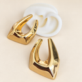 Aretes maxi dorados