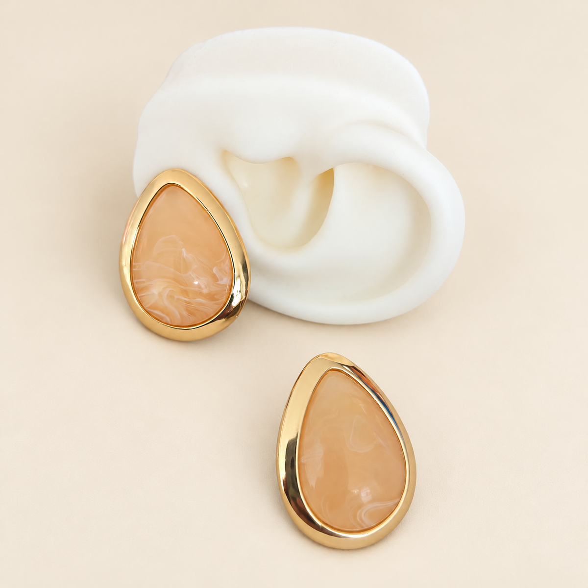 Aretes Gota de Nácar