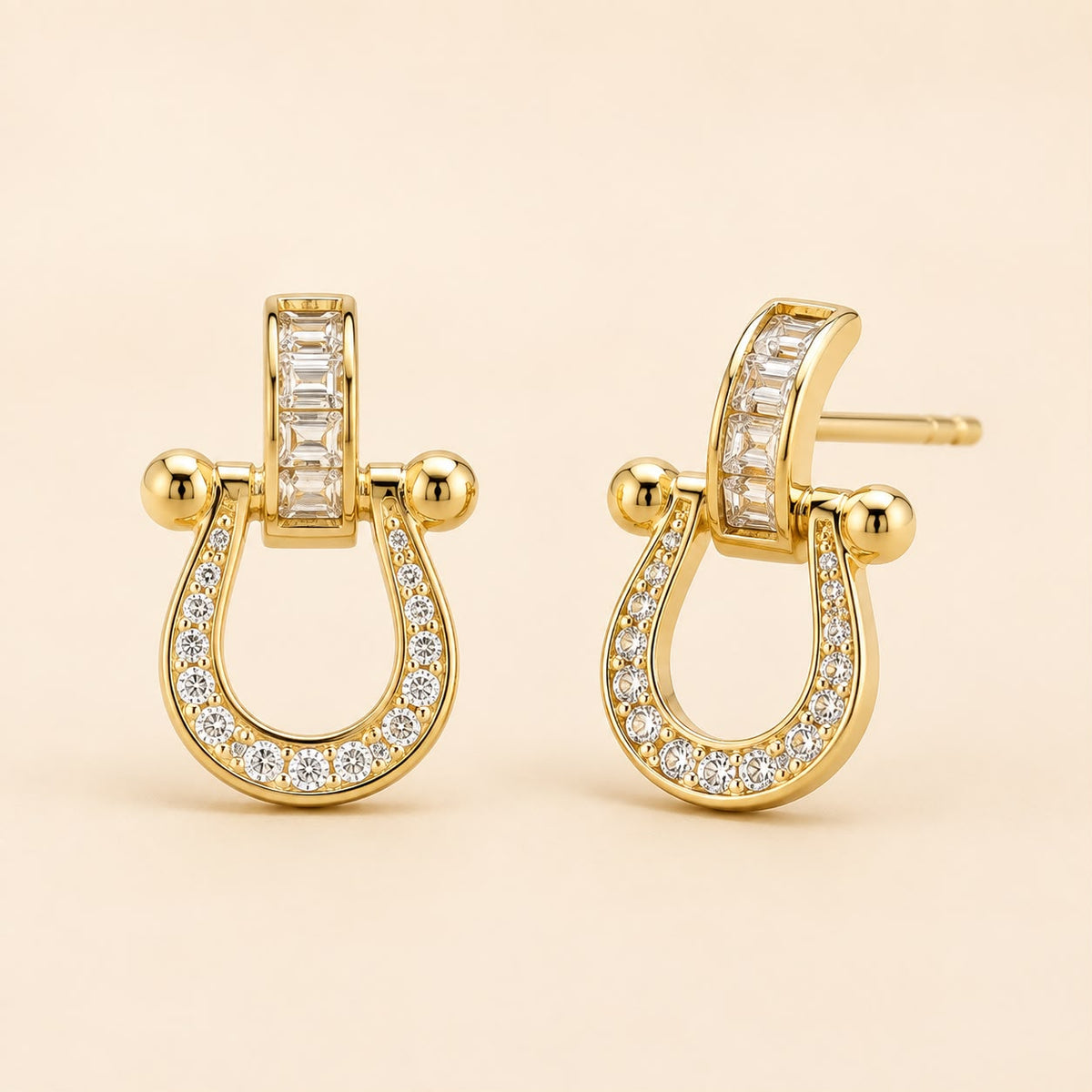 Aretes cabalgata