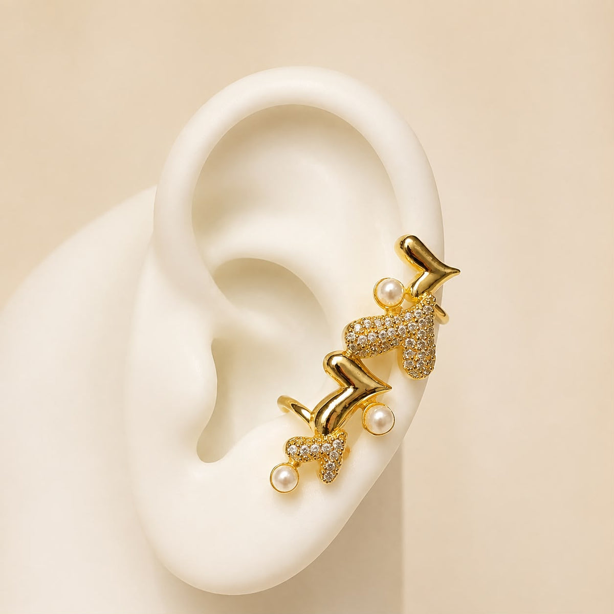 Earcuff dorado