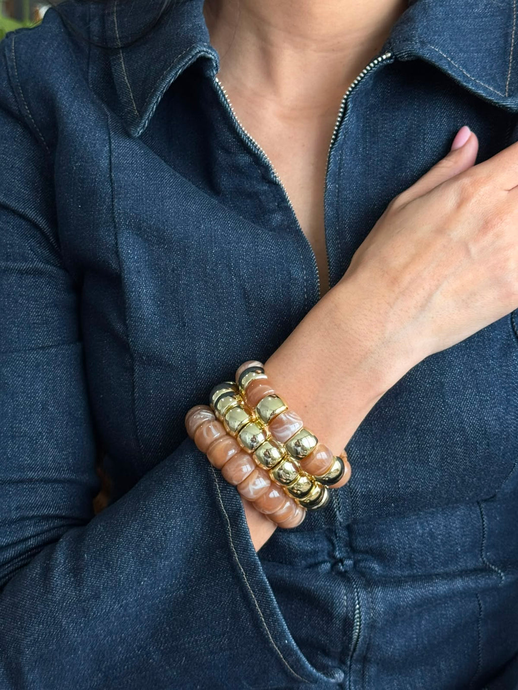 Trío de pulseras
