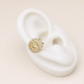 Earcuff dorado san judas tadeo