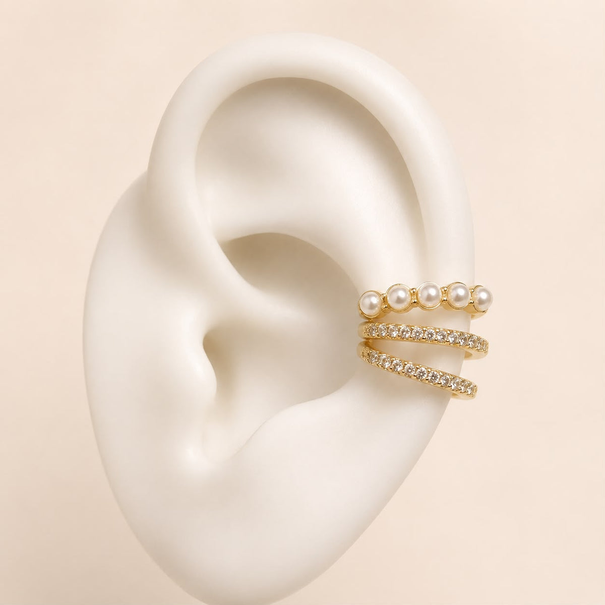 Earcuff dorado