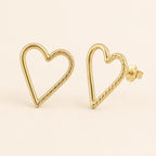 Aretes topos corazon
