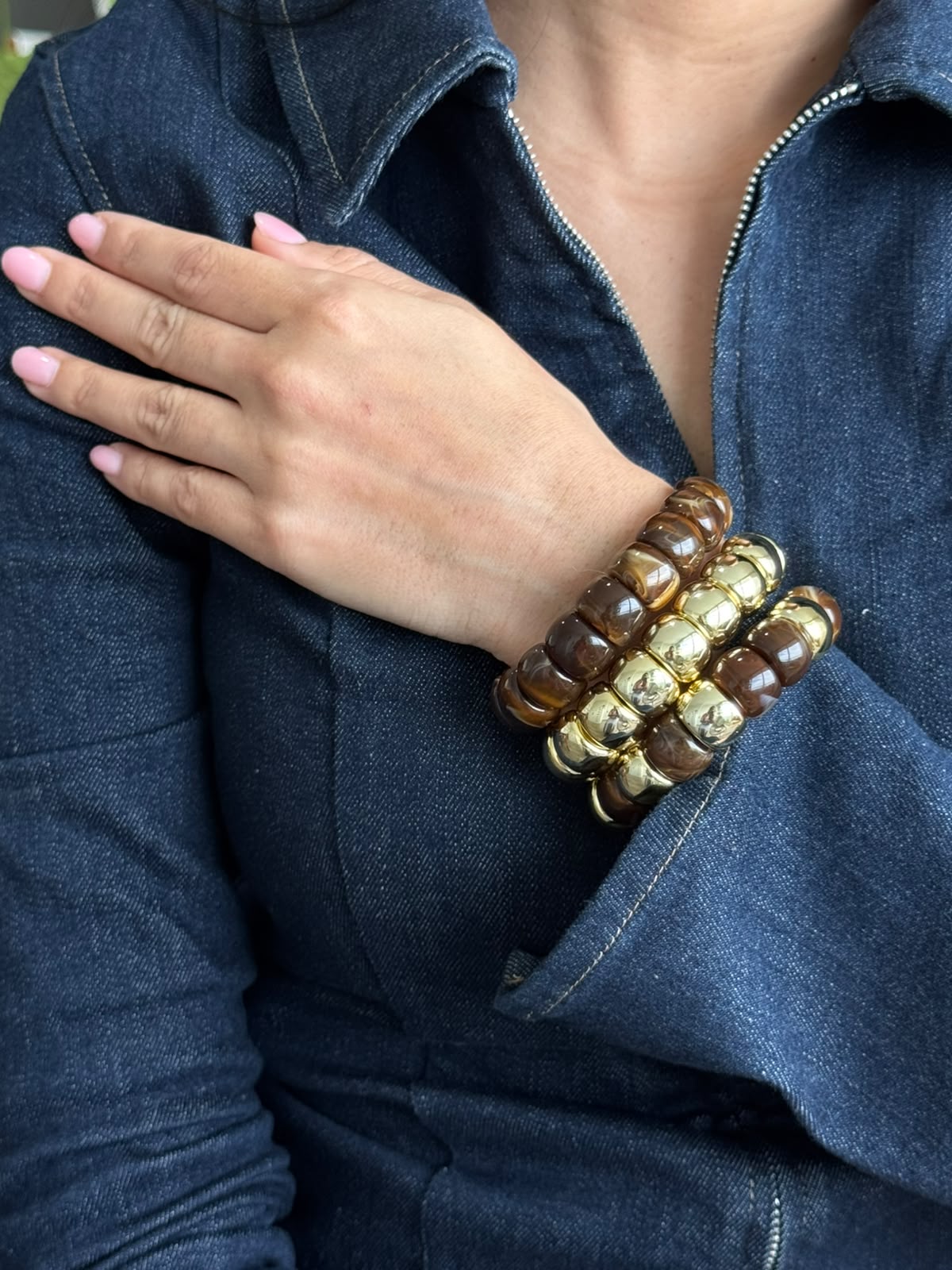 Trío de pulseras