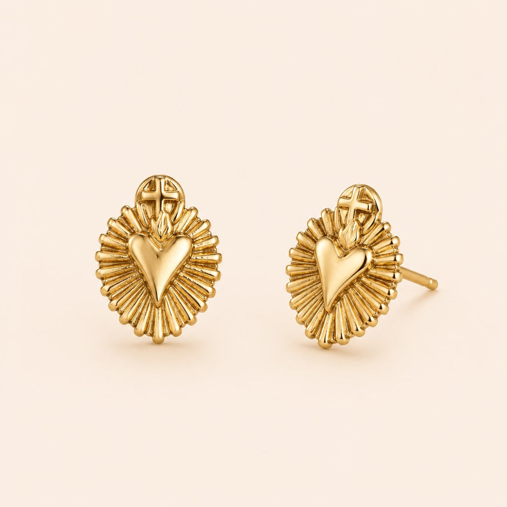 Aretes corazon
