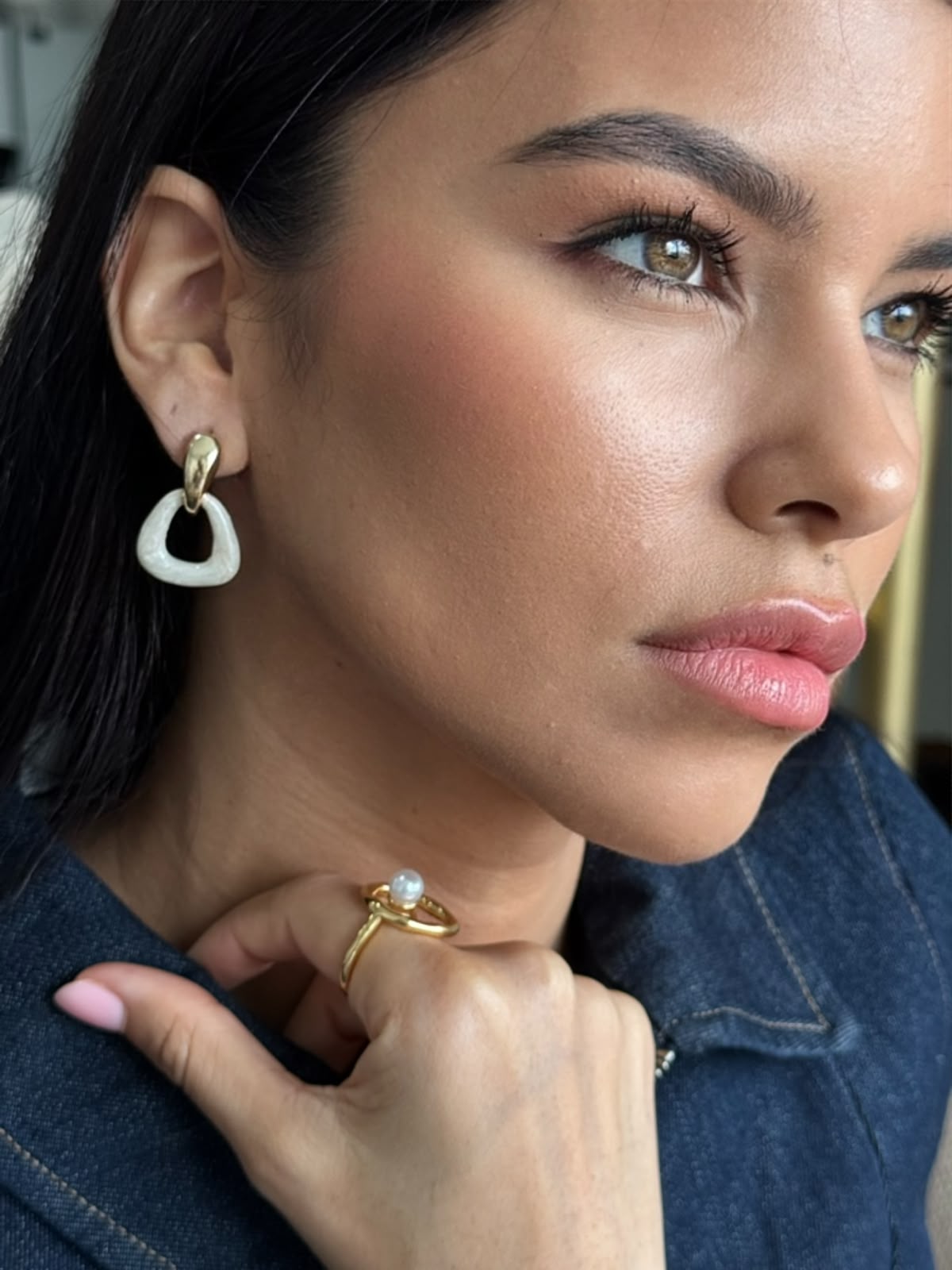 Aretes colgantes