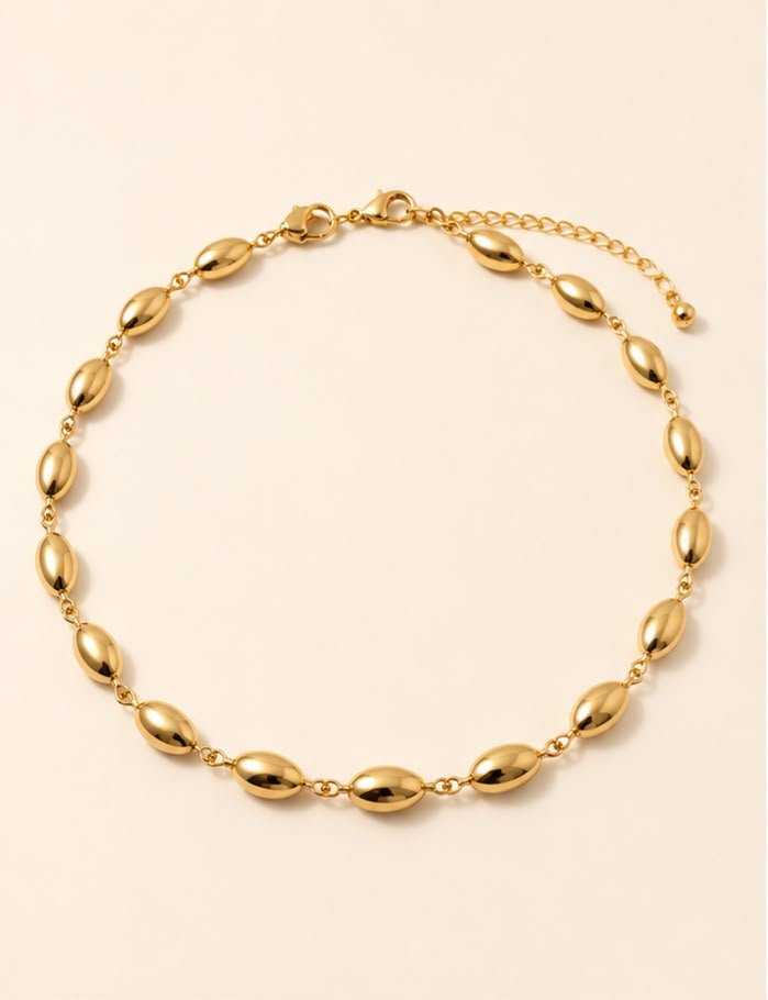 Collar balines ovalados