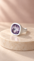 Anillo ajustable cristal
