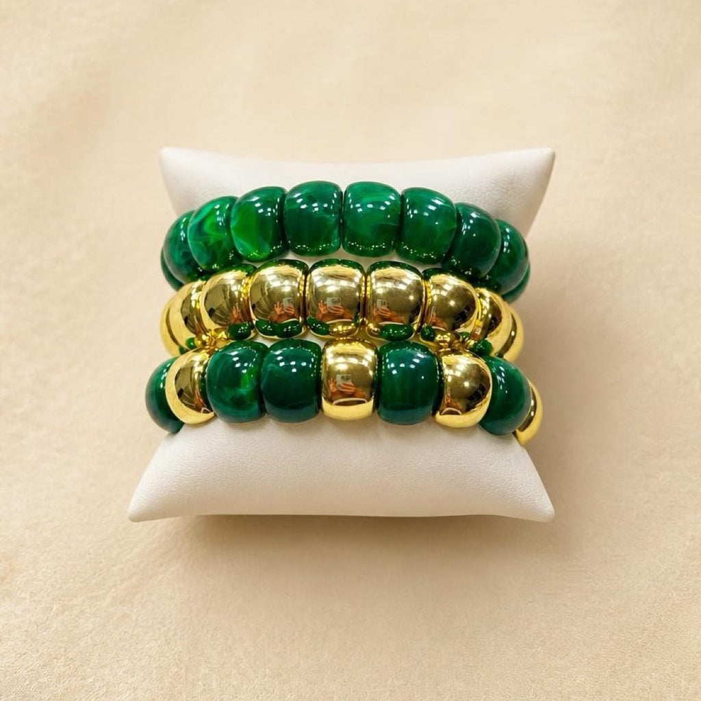 Trío de pulseras