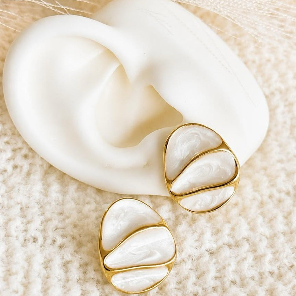 Aretes de nácar