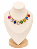Collar Corazón de cristal
