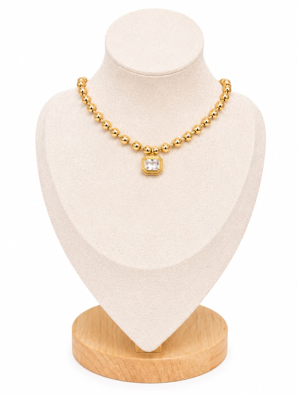 Collar de balines y dije