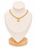 Collar de balines y dije