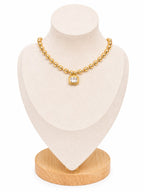 Collar de balines y dije