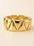 Pulsera Triángulos dorados