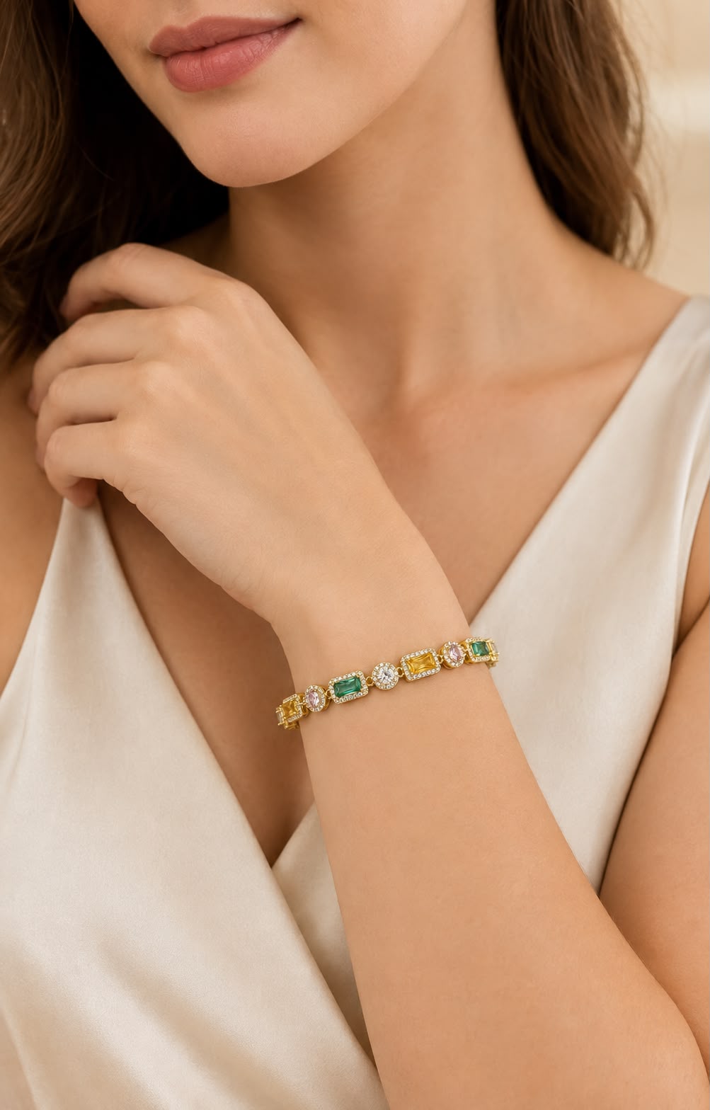 Pulsera de Cristales