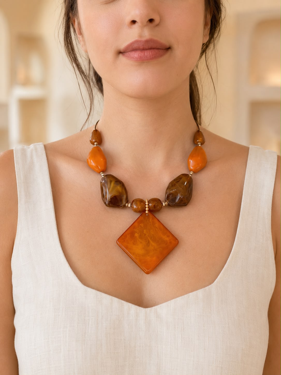 Collar Naranja