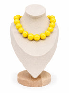 Collar de Bolas 20 mm amarillo