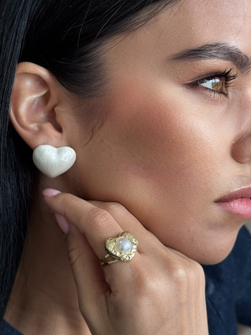 Aretes corazón