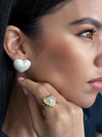 Aretes corazón
