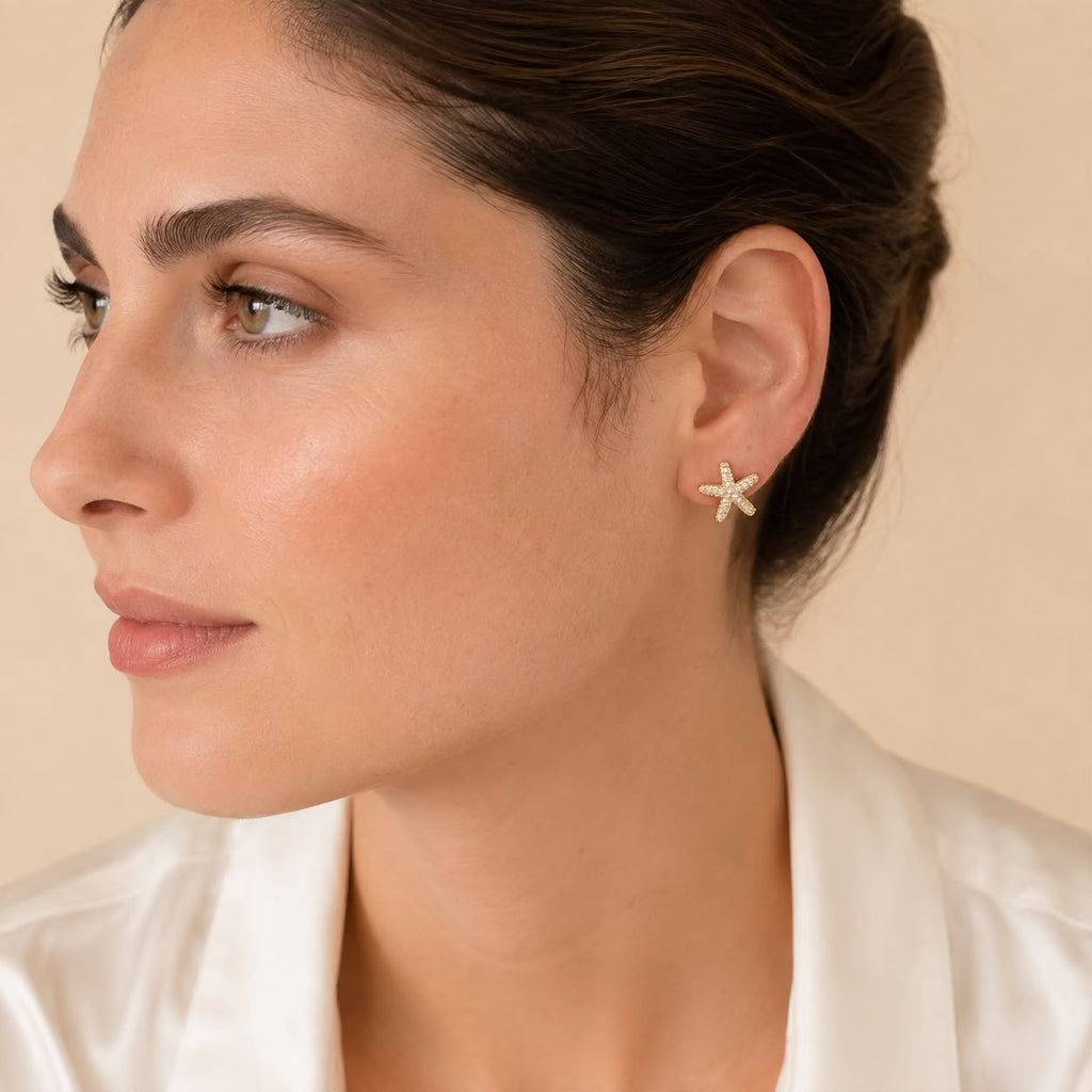 Aretes topos estrella de mar