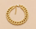 pulsera cubana con textura y extension