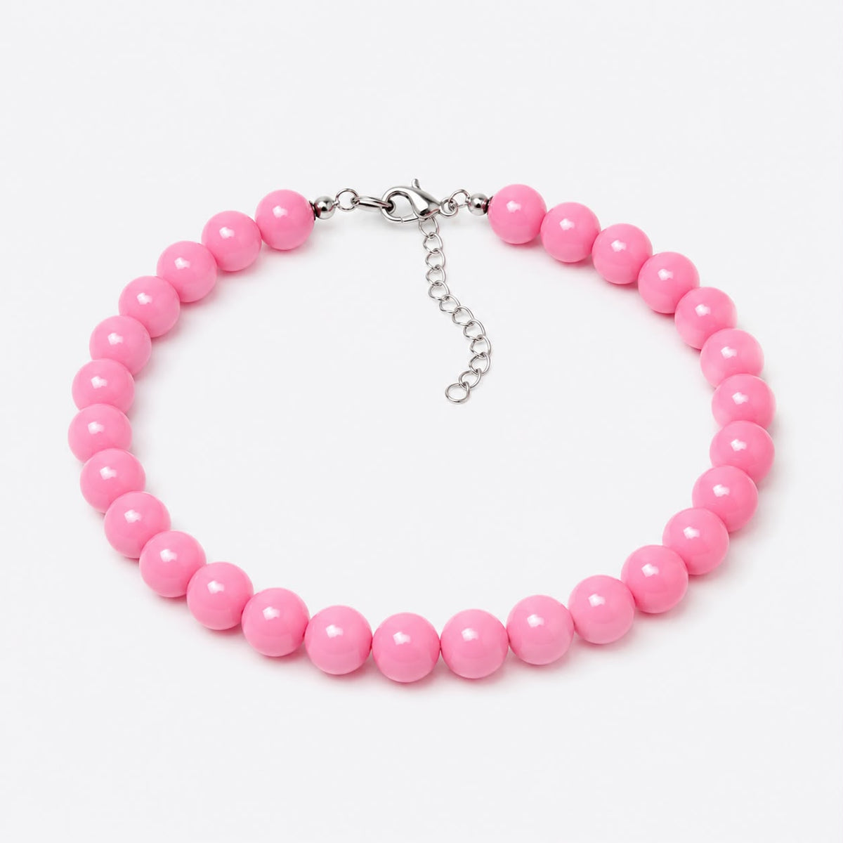 Collar de Bolas 16mm rosa