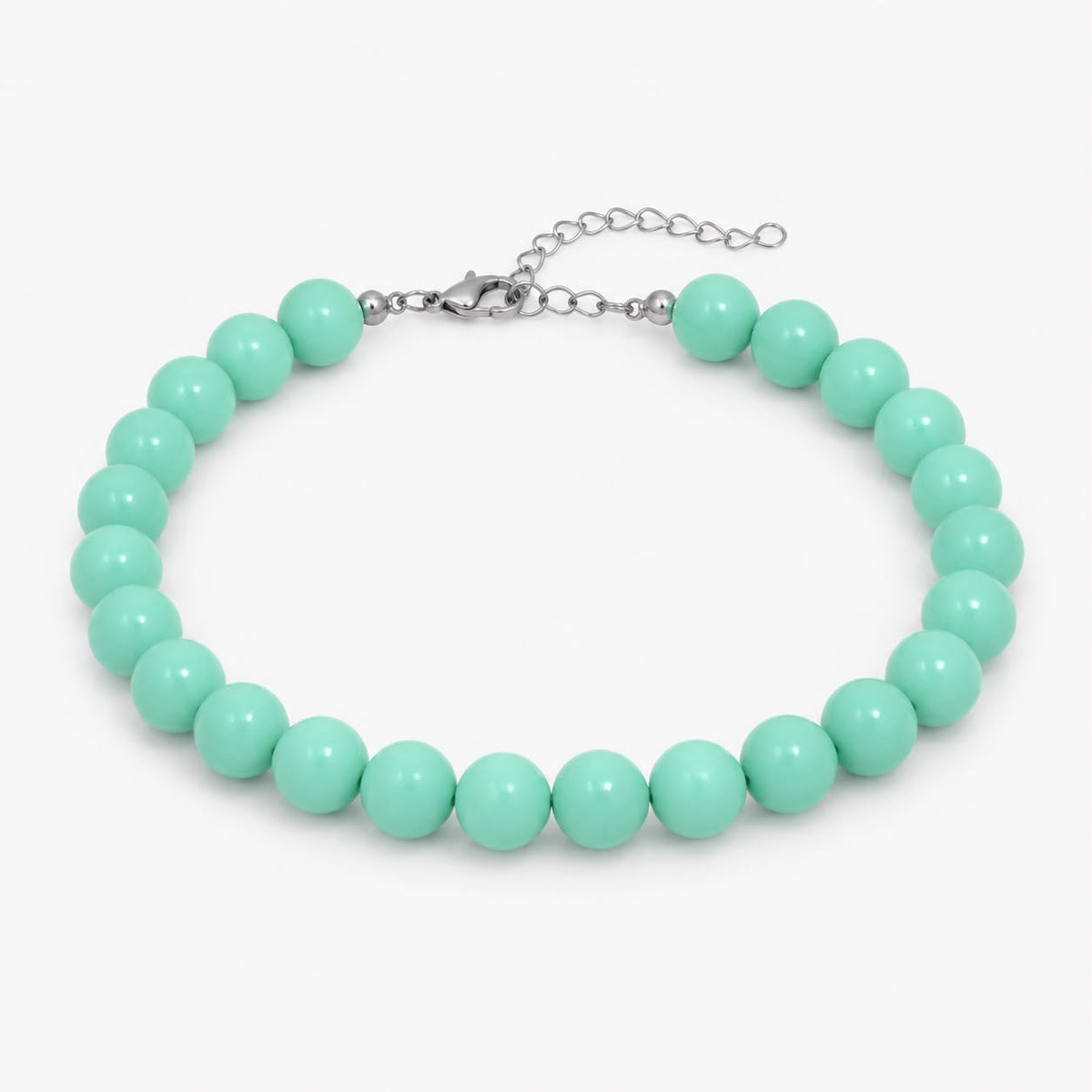 Collar de Bolas 16mm aqua