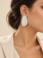 Aretes maxi de Nácar
