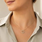 A Collares de Iniciales brillo
