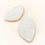 Aretes maxi de Nácar