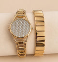 Brazalete reloj doble