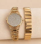 Brazalete reloj doble