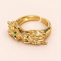 Anillo ajustable dragón