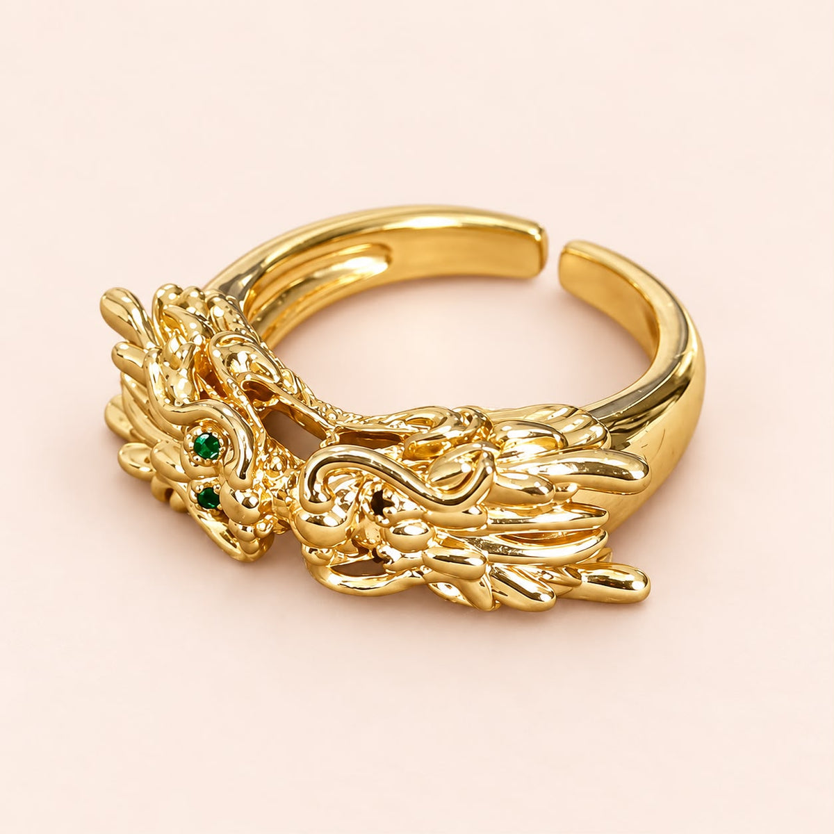 Anillo ajustable dragón