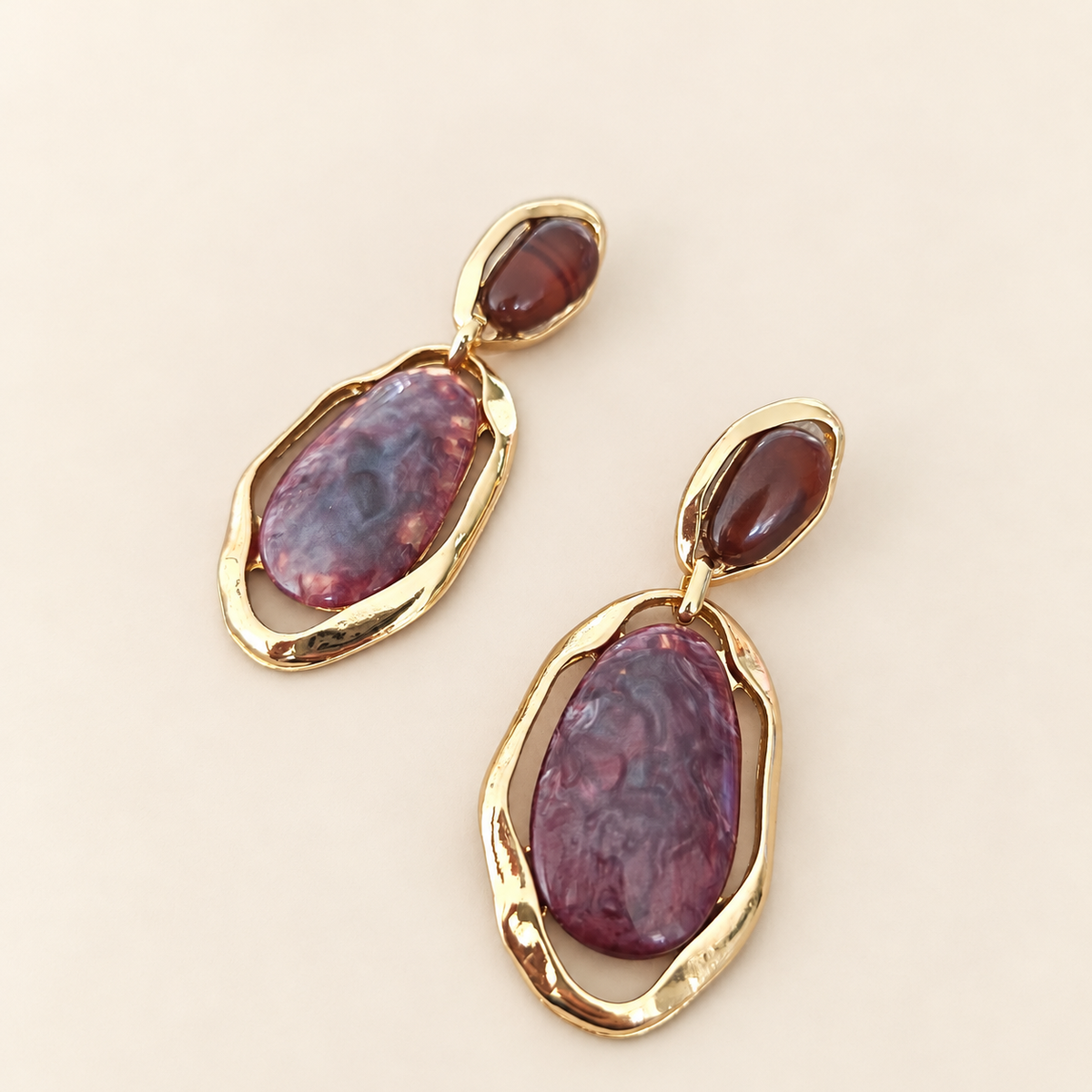 Aretes largos