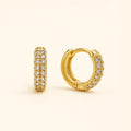 Argollas mini brillo
