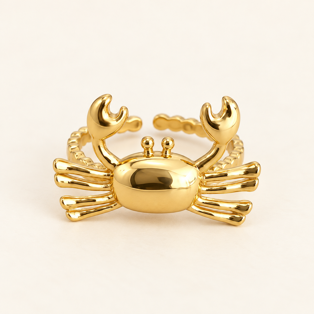 Anillo ajustable de cangrejo